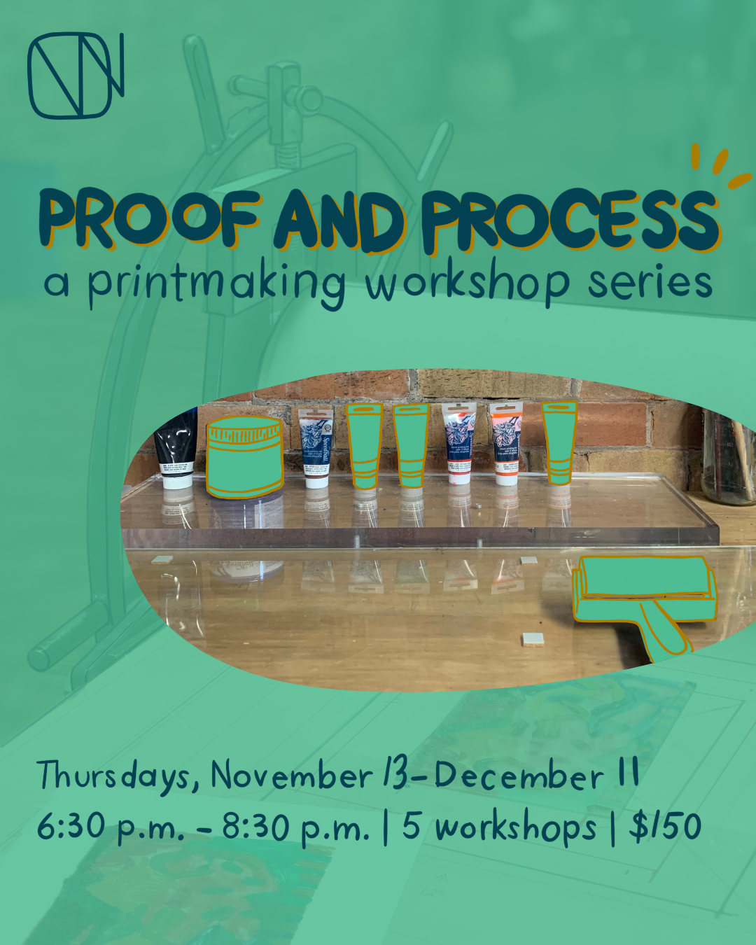 Proof and Process: A Printmaking Workshop Series 1/3