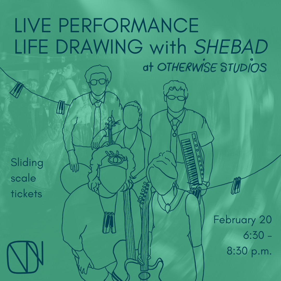 Live Performance Life Drawing with SHEBAD