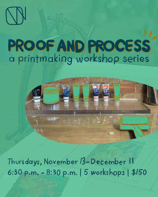 Proof and Process: A Printmaking Workshop Series  1/3