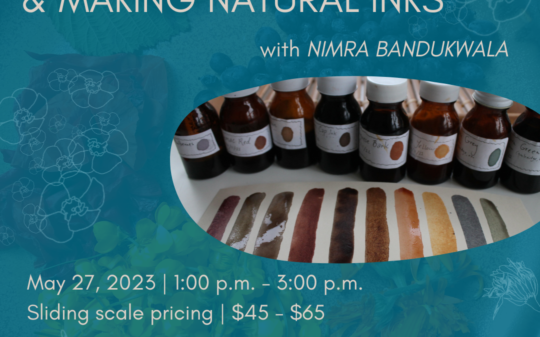 Foraging for Colour & Making Natural Inks with Nimra Bandukwala