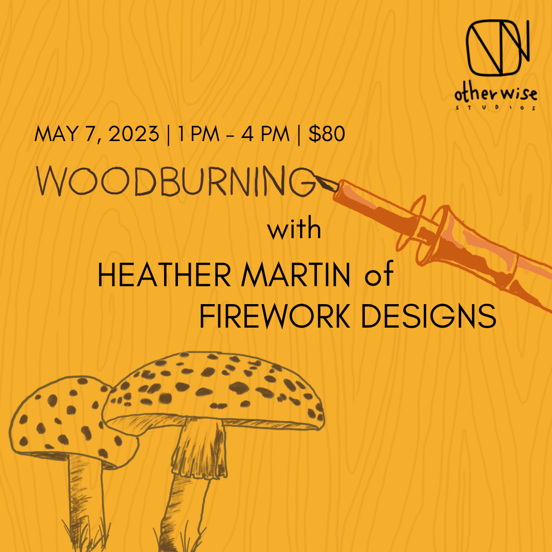 Woodburning with Heather Martin of Firework Designs